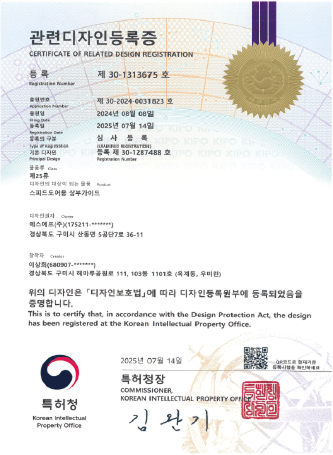 Certificate of Registered Related Design